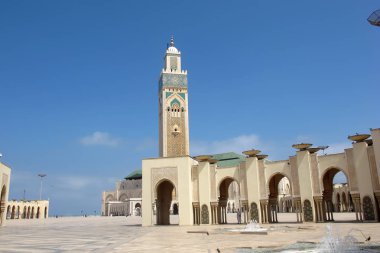 Casablanca Morocco Mayıs 18.2012 güzel cami Hassan İkincisi, 18 Mayıs. 2012 Kazablanka, Fas                                 