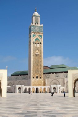 Casablanca Morocco Mayıs 18.2012 güzel cami Hassan İkincisi, 18 Mayıs. 2012 Kazablanka, Fas                                 