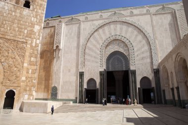 Casablanca Morocco Mayıs 18.2012 güzel cami Hassan İkincisi, 18 Mayıs. 2012 Kazablanka, Fas                                 