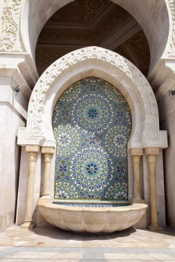 güzel cami Hassan Casablanca, Fas içinde ikinci mozaik