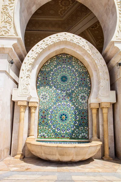 美しいモスク ハッサン カサブランカ モロッコ — ストック写真
