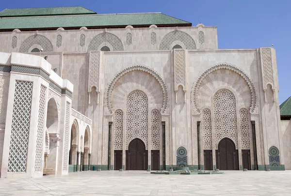 Bela Mesquita Hassan Segundo Casablanca Marrocos — Fotografia de Stock