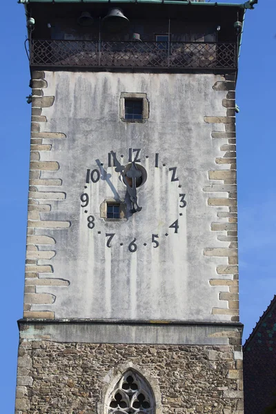 Reloj Torre Cinco Minutos Las Doce — Foto de Stock