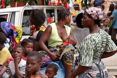  Anne ile bebek, Mozambik 