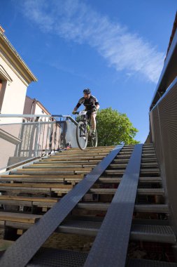 Jihlava, Çek Cumhuriyeti - Mayıs 22st 2016 Şampiyonası Cr 24 Mtb Jihlava Bisiklete binme. Mayıs 22st 2016 Jihlava Çek Cumhuriyeti