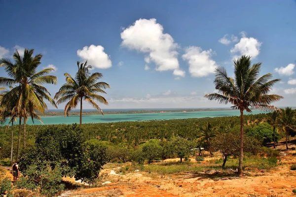 Costa Del Océano Índico Canal Mozambique — Foto de Stock