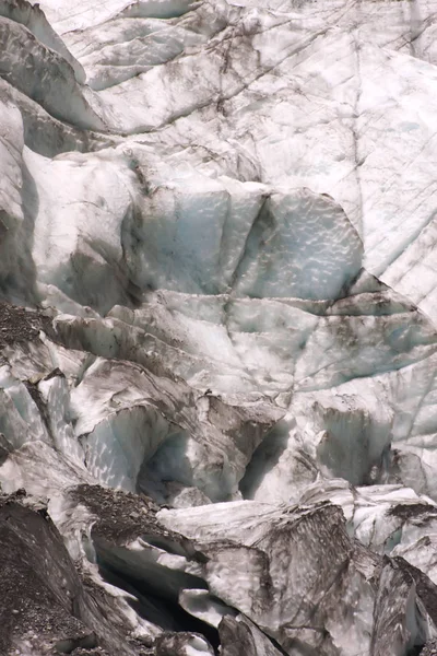 Bizarre Structure Compressed Ice Fox Glacier New Zealand South Island Royalty Free Stock Images