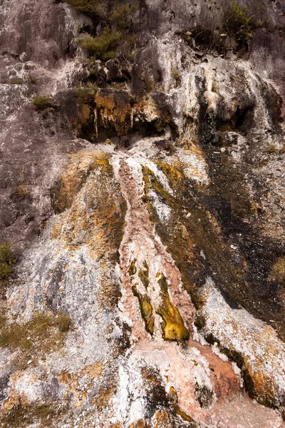 Cascada Diamantes Orakei Korako Nueva Zelanda Isla Del Norte — Foto de Stock