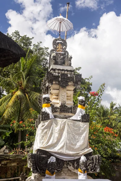 Nusa Penida Bali Indonesië 2016 Juni Feestelijk Versierde Hindoe Tempel — Stockfoto
