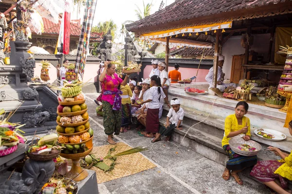 Nusa Penida Bali Endonezya Hindu Törenlerde Horoz Dövüşü — Stok fotoğraf