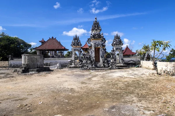 Hinduiskt Tempel Nusa Penida Indonesien — Stockfoto