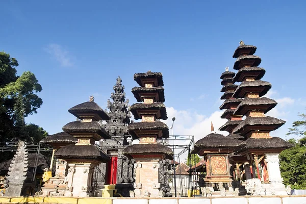 Pura Puncak Mundi Viktigaste Hinduiska Templet Toppen Nusa Penida Island — Stockfoto