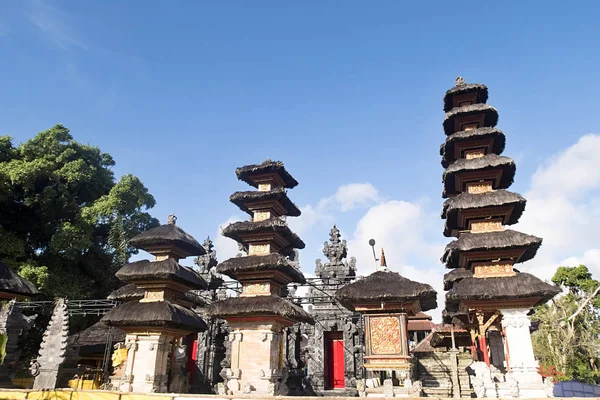 Pura Puncak Mundi Templo Hindu Mais Importante Topo Ilha Nusa — Fotografia de Stock