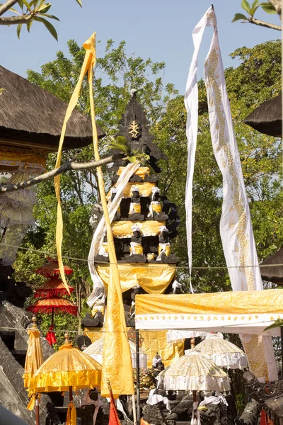 Hindoe Tempel Nusa Penida Indonesië Ingericht — Stockfoto