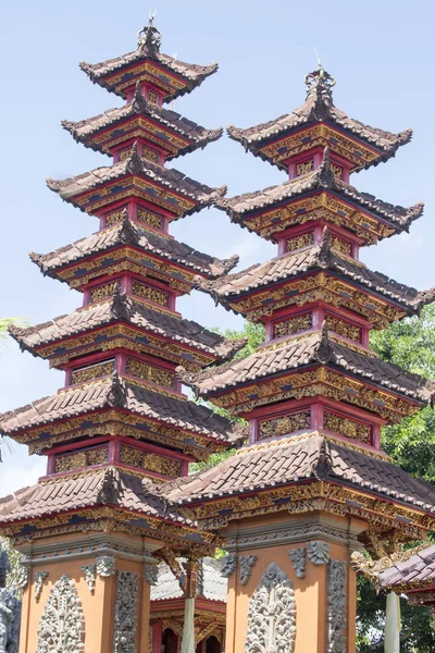 Pagoder Templet Hinduiska Nusa Penida Indonesien — Stockfoto
