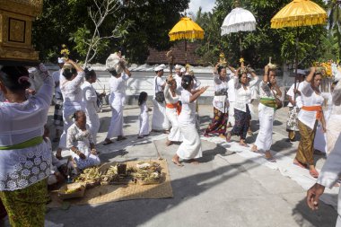 Hindu törenle, - Nusa Penida, Endonezya