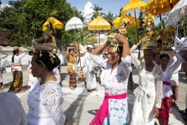 Hindu törenle, - Nusa Penida, Endonezya