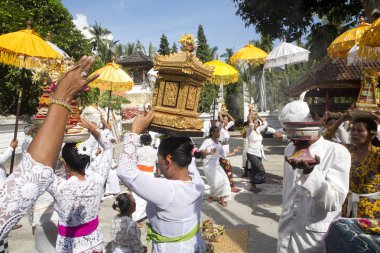 Hindu törenle, - Nusa Penida, Endonezya