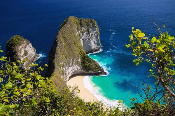 Manta Bay Ilha Nusa Penida Indonésia — Fotografia de Stock