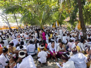  Hindu törenleri, Ped, Nusa Penida, Endonezya 