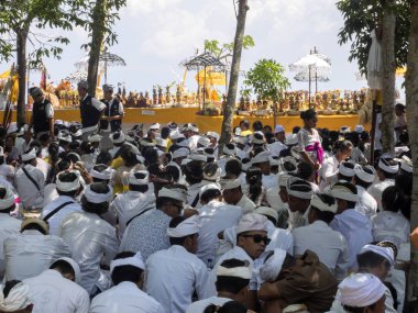  Hindu törenleri, Ped, Nusa Penida, Endonezya 