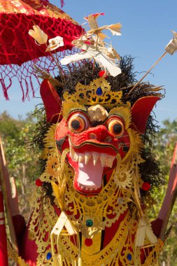 Hindu cenazesi, Sebuluh, Nusa Penida provinz. Bali, Endonezya 