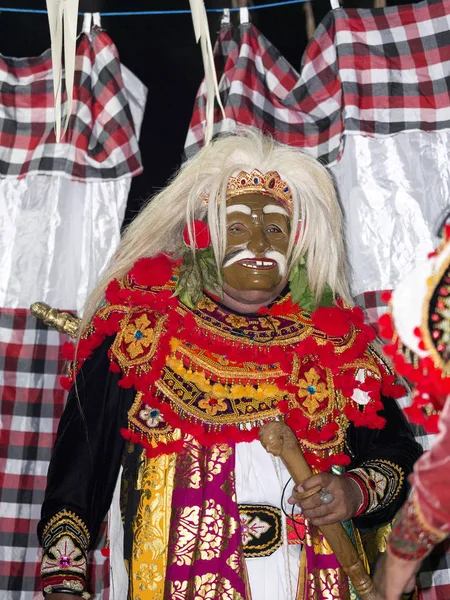 Ceremonia Hindú Bali Mujeres Bailando Trance Nusa Penida Indonesia — Foto de Stock