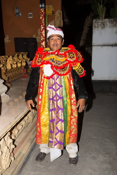 Actores Hindúes Durante Las Ceremonias Toyopakeh Nusa Penida Bali — Foto de Stock