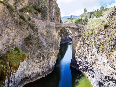 Colca Peru Kanyon etrafında peyzaj
