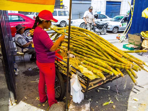 Mercado Colorido Arequipa Perú — Foto de Stock
