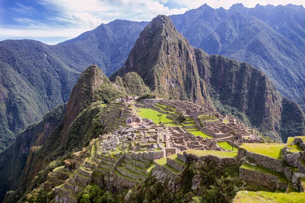 Joya Protegida Por Unesco Machu Picchu Perú — Foto de Stock