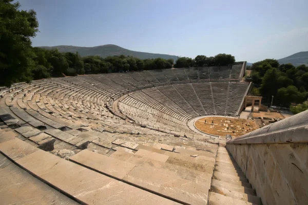Epidaurus Eskulap Theater Grecia — Foto de Stock