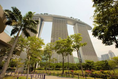 Singapur-1 Ağustos 2015: Singapur Marina Bay, 1 Ağustos 2015, Singapur