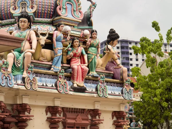 Σιγκαπούρη Ιουλίου 2015 Πύλη Προς Την Ιστορική Πόλη Της Κίνας — Φωτογραφία Αρχείου
