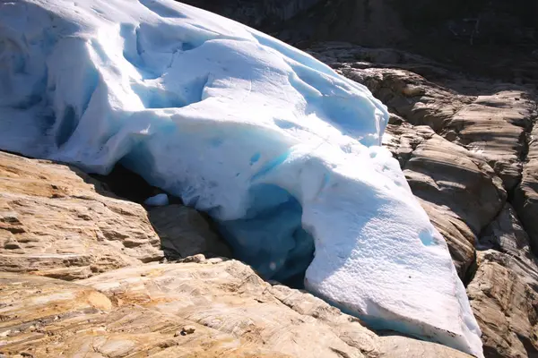 Масою Льоду Свартісен Льодовик Норвегія — стокове фото