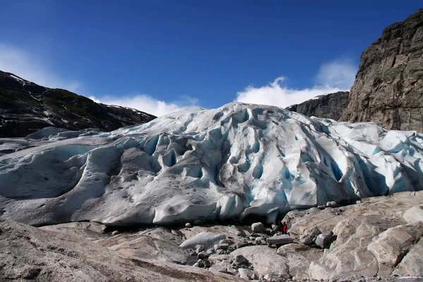 Краса Льодовиків Nigardsbreen Норвегія — стокове фото