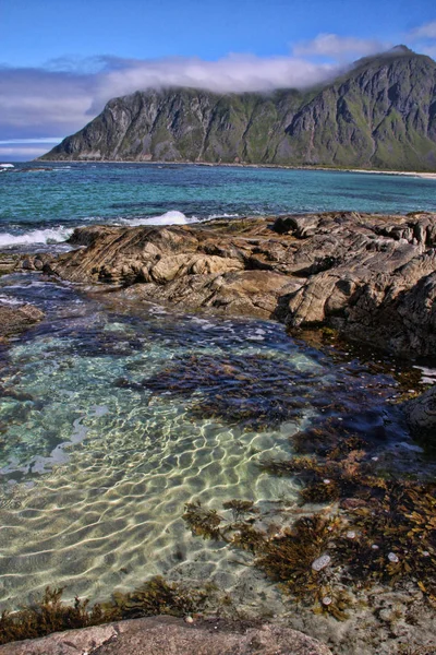 Beauté Littoral Intact Norvège — Photo