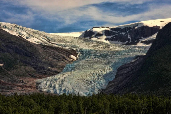 Ghiacciai Norvegesi Norvegia — Foto Stock