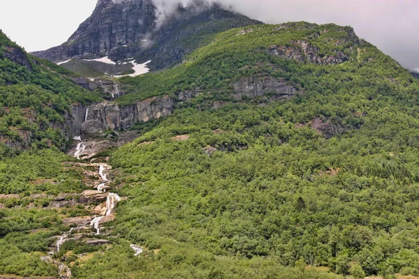 Schoonheid Van Wilde Rivier Van Noordse — Stockfoto