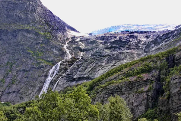 Schoonheid Van Noorse Watervallen — Stockfoto