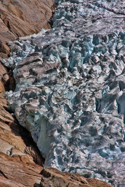Keindahan Dari Lapangan Gletser Norwegia — Stok Foto