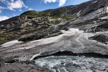 Norveç 'in yaz manzarasının güzelliği