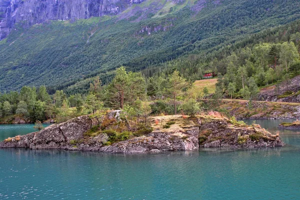 挪威夏季风景的美丽 — 图库照片