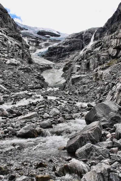 Belleza Los Campos Glaciares Noruegos — Foto de Stock