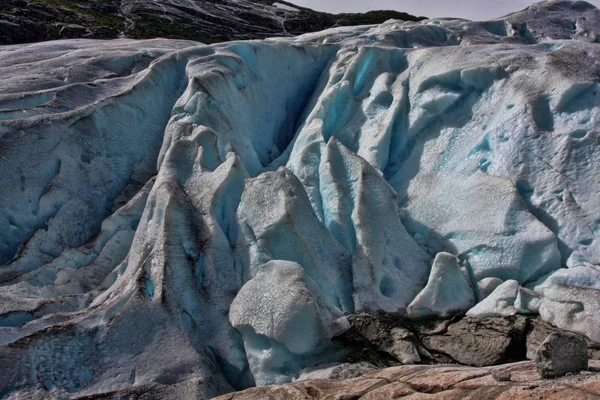 Beleza Dos Campos Glaciares Noruegueses — Fotografia de Stock