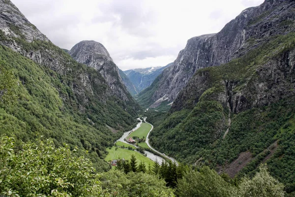노르웨이의 풍경의 아름다움 — 스톡 사진