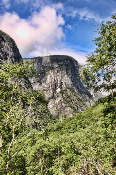 Beautiful Norwegian mountains in summer, Norway, Scandinavia