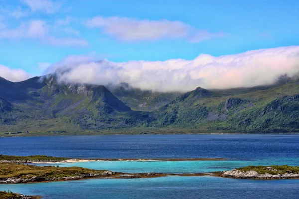 Beauty Untouched Seashore Norway — Stock Photo, Image
