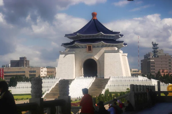 Monument Till Chiang Kai Shek Taipei Taiwan — Stockfoto