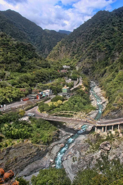 Népszerű Taroko Gorge Tajvan — Stock Fotó